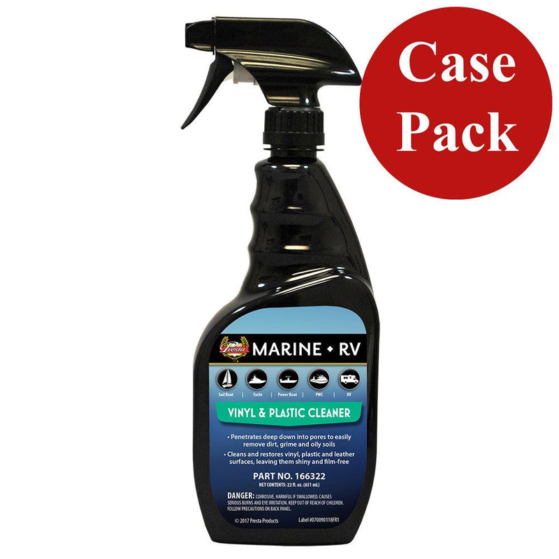 Presta Marine Vinyl  Plastic Cleaner - 22oz - *Case of 12* [166322CASE] - Essenbay Marine