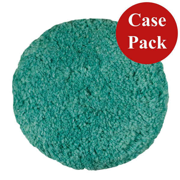Presta Rotary Blended Wool Buffing Pad - Green Light Cut/Polish - *Case of 12* [890143CASE] - Essenbay Marine