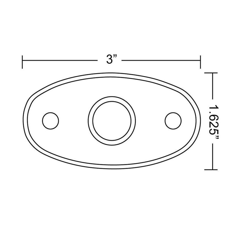 RIGID Industries A-Series White Low Power LED Light - Single - Natural White [480143] - Essenbay Marine