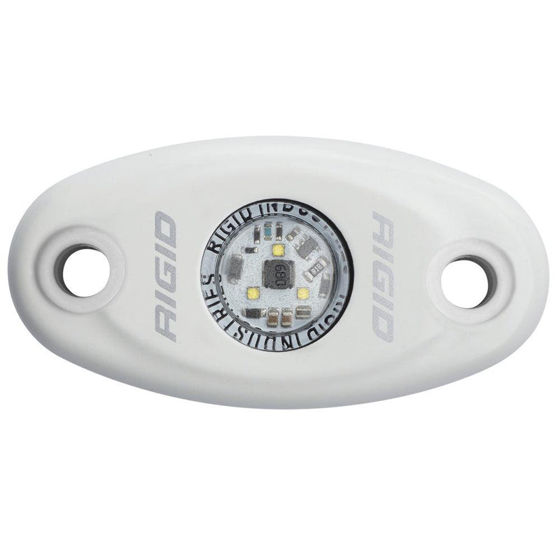 RIGID Industries A-Series White Low Power LED Light - Single - Natural White [480143] - Essenbay Marine