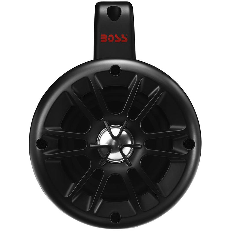 Boss Audio 4" BM40AMPBT Amplified Waketower Speakers - Matte Black - 500W [BM40AMPBT] - Essenbay Marine