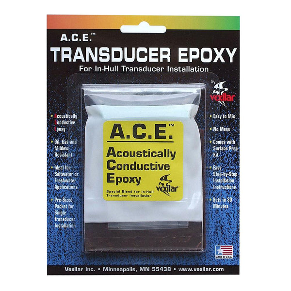 Vexilar A.C.E. Transducer Epoxy [ACE001] - Essenbay Marine