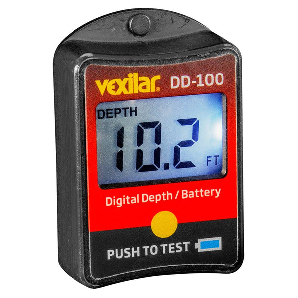 Vexilar Digital Depth  Battery Gauge [DD-100] - Essenbay Marine