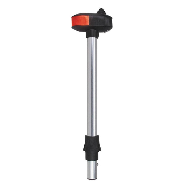 Perko Removable Bi-Color Pole  Utility Light 12" - Black [1421DP2CHR] - Essenbay Marine
