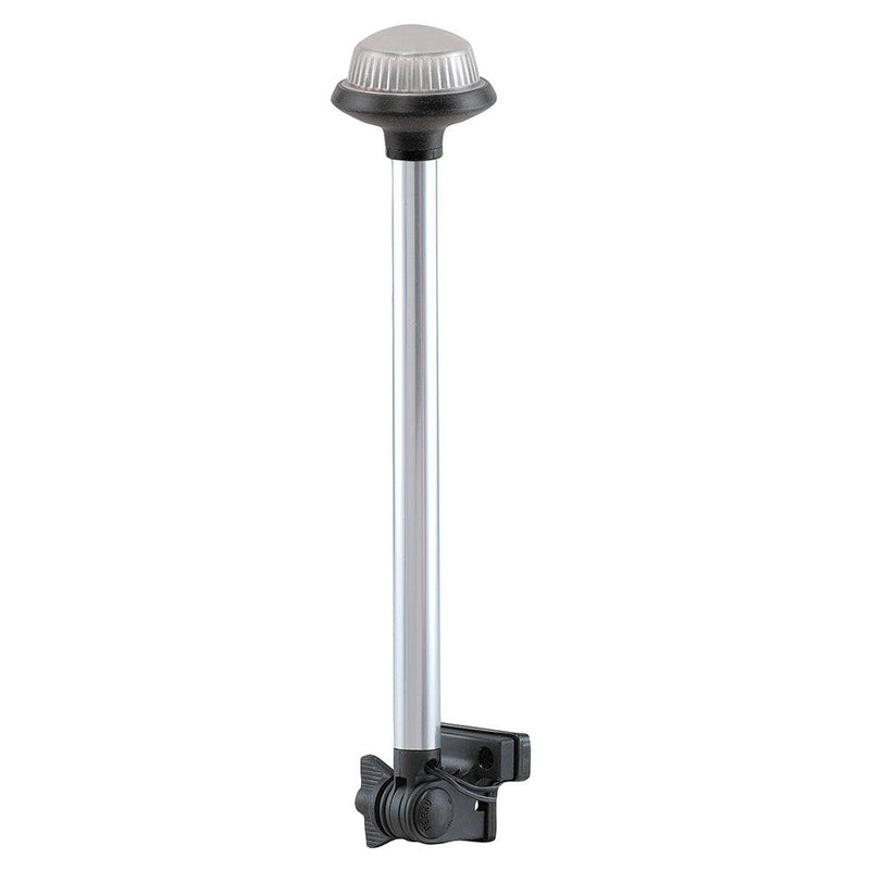 Perko Fold Down All-Round Frosted Globe Pole Light - Horizontal Mount - White [1634DP0CHR] - Essenbay Marine