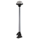 Perko Fold Down All-Round Frosted Globe Pole Light - Vertical Mount - White [1637DP0CHR] - Essenbay Marine