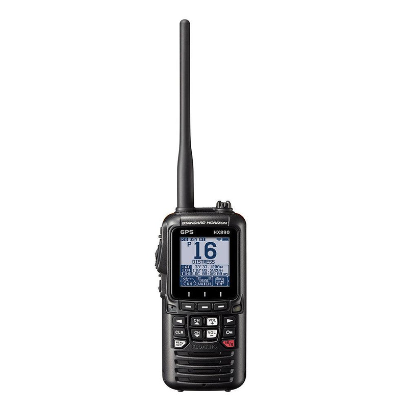 Standard Horizon HX890 Floating 6 Watt Class H DSC Handheld VHF/GPS - Black [HX890BK] - Essenbay Marine