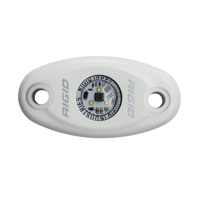 RIGID Industries A-Series High Power Single LED Light - Cool White [480213] - Essenbay Marine