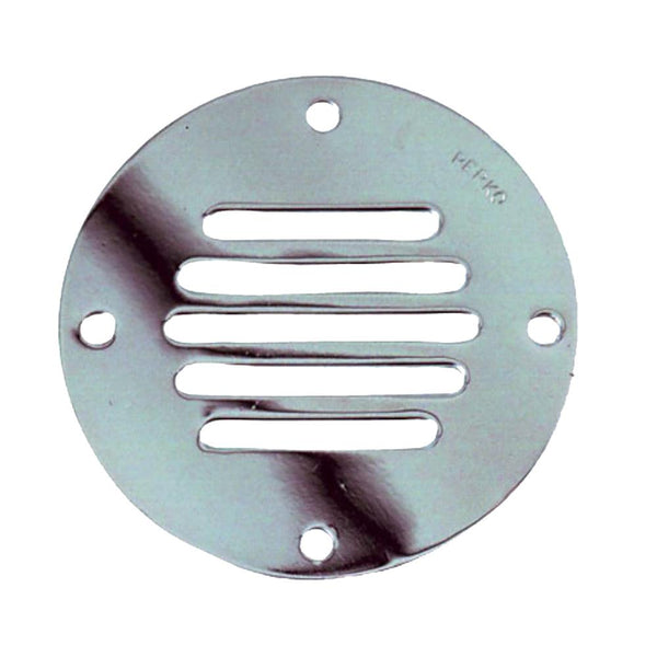Perko Chrome Plated Brass Round Locker Ventilator - 3-1/4" [0330DP2CHR] - Essenbay Marine