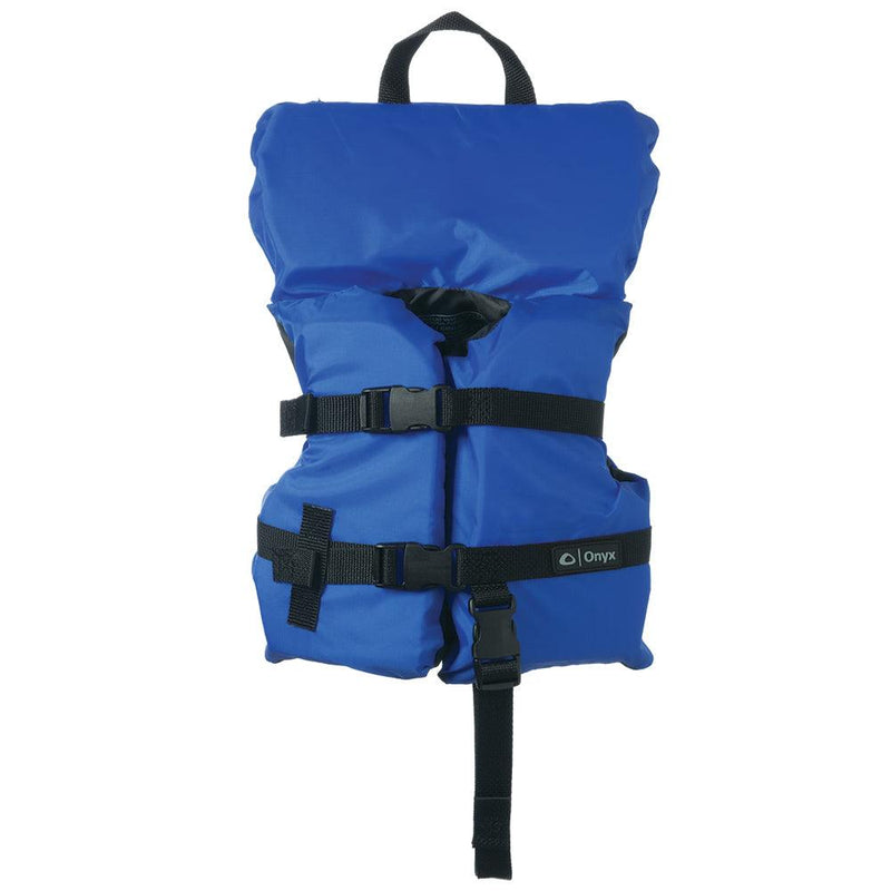 Onyx Nylon General Purpose Life Jacket - Infant/Child Under 50lbs - Blue [103000-500-000-12] - Essenbay Marine