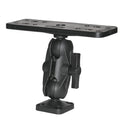 Scotty 163 1.5" Ball Mount w/Fishfinder  Universal Mounting Plate [0163] - Essenbay Marine