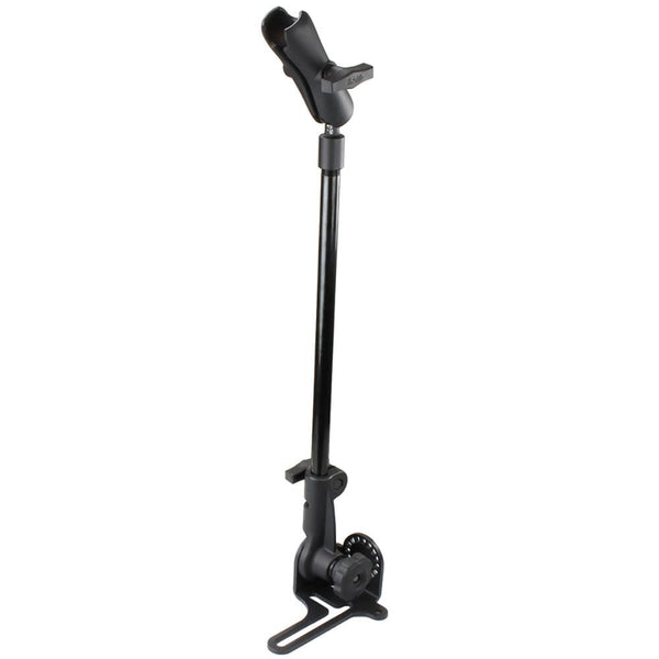 RAM Mount Universal No-Drill RAM POD HDVehicle Mount with 18" LONG Length Pole and Double Socket Arm [RAM-316-HD-18-NBU] - Essenbay Marine