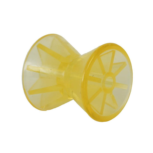 C.E. Smith Bow Roller - Yellow PVC - 4" x 1/2" ID [29543] - Essenbay Marine