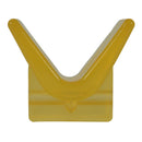 C.E. Smith Y-Stop 3" x 3" - 1/2" ID Yellow PVC [29554] - Essenbay Marine