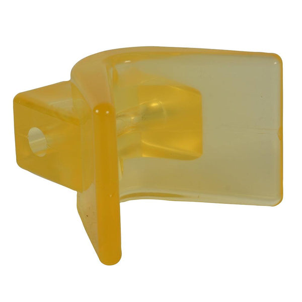 C.E. Smith Y-Stop 3" x 3" - 1/2" ID Yellow PVC [29554] - Essenbay Marine
