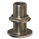 GROCO 1-1/2" NPS NPT Combo Stainless Steel Thru-Hull Fitting w/Nut [TH-1500-WS] - Essenbay Marine