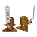 GROCO 1-1/2" Bronze Tri-Flanged Ball Valve/Seacock [FBV-1500] - Essenbay Marine