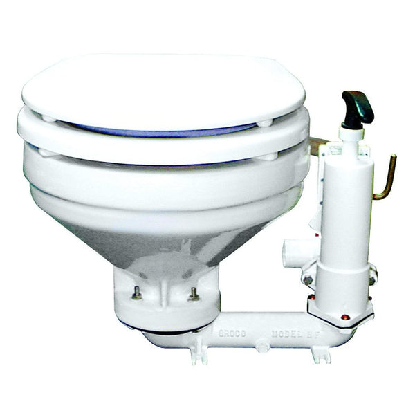 GROCO HF Series Hand Operated Marine Toilet [HF-B] - Essenbay Marine