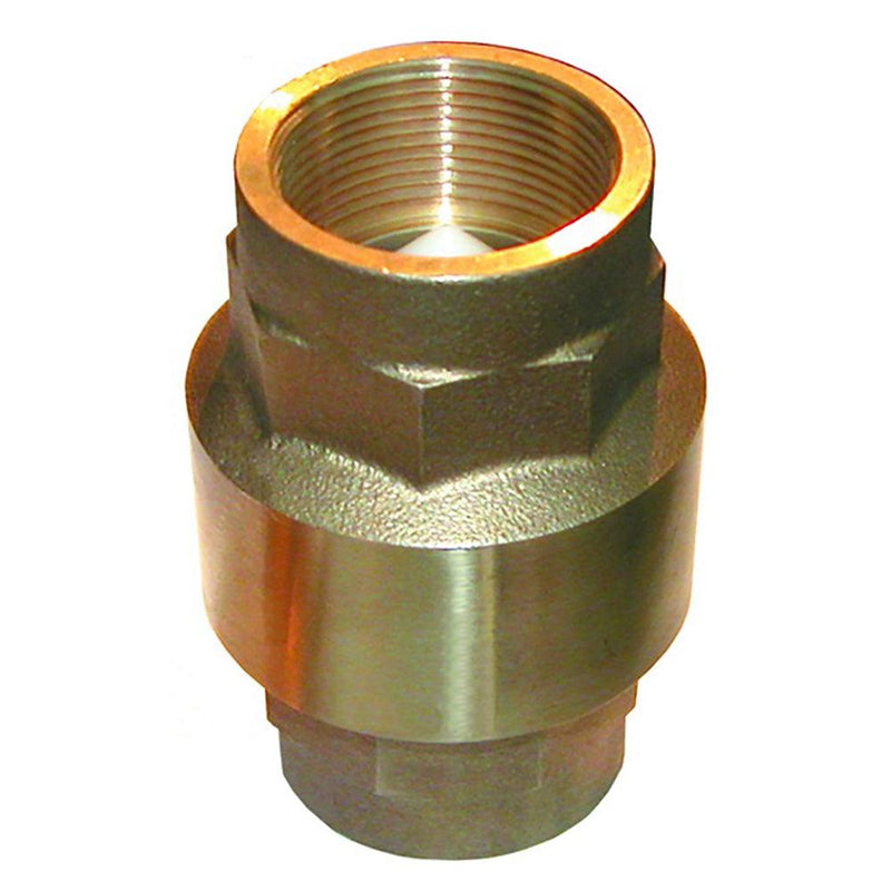 GROCO 1/2" Bronze In-Line Check Valve [CV-50] - Essenbay Marine