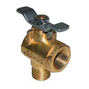 GROCO 1/2" NPT 90 Bronze Fuel Valve [FV-590] - Essenbay Marine
