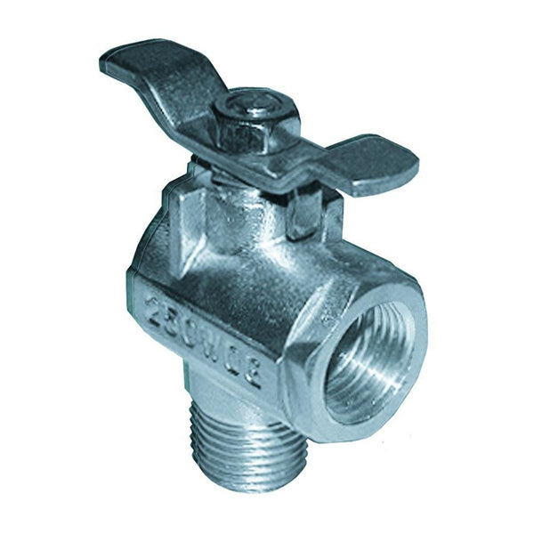 GROCO 1/2" NPT 90 Stainless Steel Fuel Valve [FV-590-S] - Essenbay Marine