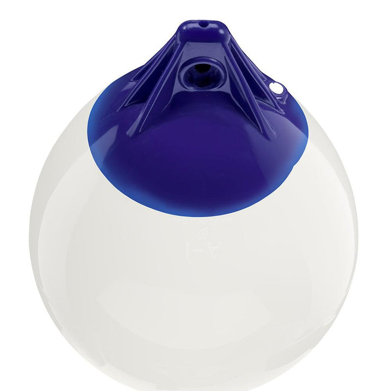 Polyform A-1 Buoy 11" Diameter - White [A-1 WHITE] - Essenbay Marine