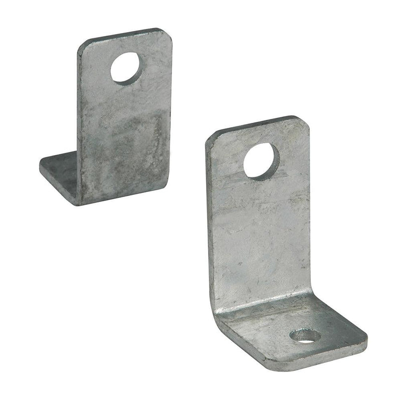 C.E. Smith Side Angle "L" Bracket - Pair - Galvanized [10211G] - Essenbay Marine