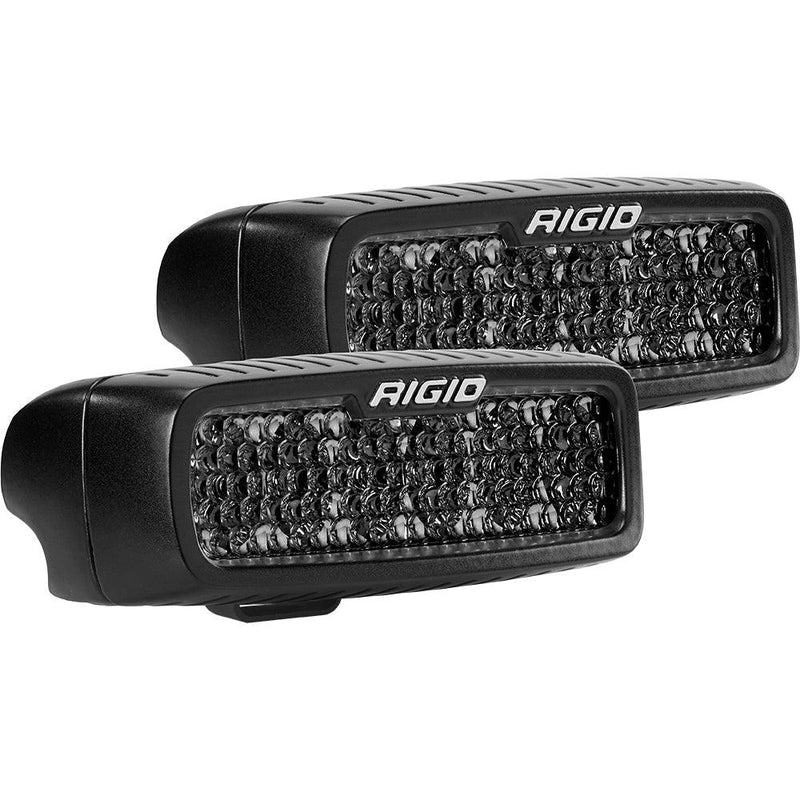 RIGID Industries SR-Q Series PRO Spot Diffused Midnight Surface Mount - Pair [905513BLK] - Essenbay Marine