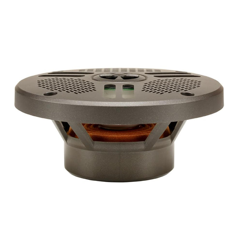 Poly-Planar MA-4052LG1 5" 60 Watt LED Self Draining Spa Speaker - Dark Grey [MA4052LG1] - Essenbay Marine