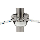 Schaefer Clamp-On Furling Line Stanchion Lead Block - 1" Ball Bearing [300-34] - Essenbay Marine