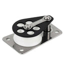 Schaefer Series 3 Flat Base/Alum Cheek/Delrin Sheave [303-09] - Essenbay Marine