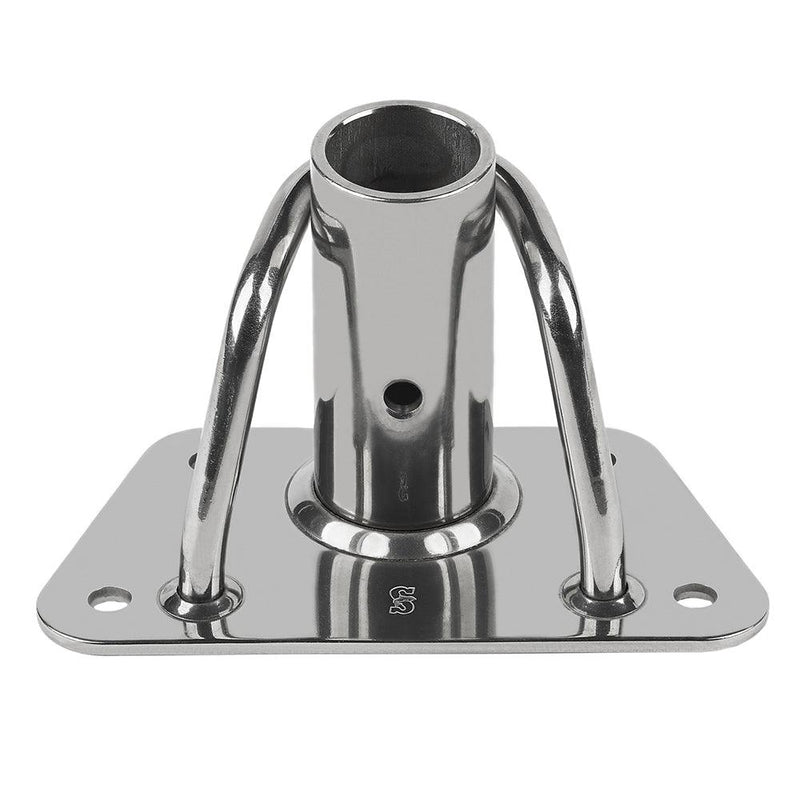 Schaefer Stanchion Base Single - Heavy-Duty [36-01] - Essenbay Marine