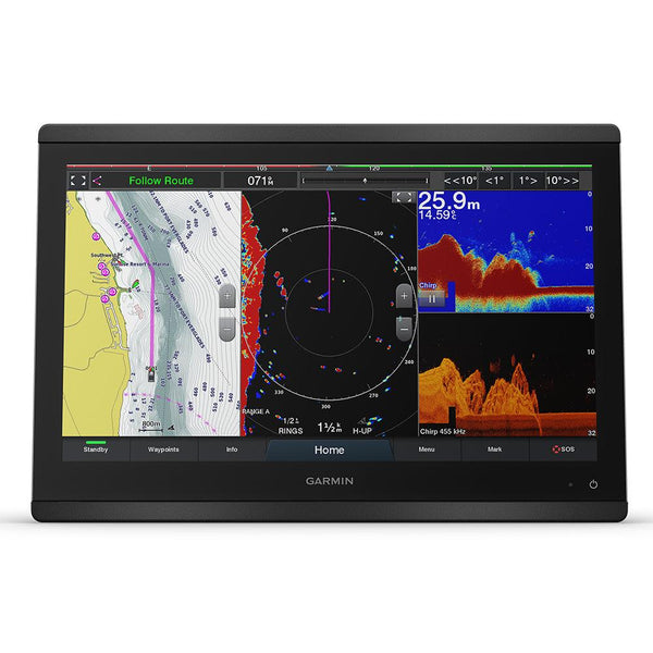 Garmin GPSMAP 8416xsv 16" Chartplotter/Sounder Combo w/Worldwide Basemap  Sonar [010-02093-02] - Essenbay Marine