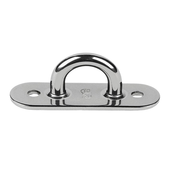 Schaefer Stainless Steel Welded Pad Eye - 3"L x 1"W [78-01] - Essenbay Marine