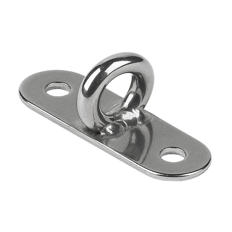 Schaefer Stainless Steel Welded Pad Eye - 1-7/8"L x 5/8"W [78-02] - Essenbay Marine