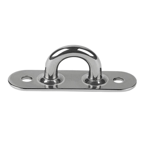 Schaefer Stainless Steel Welded Pad Eye - 2-1/4"L x 5/8"W [78-05] - Essenbay Marine