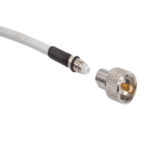 Shakespeare PL-259-ER Screw-On PL-259 Connector f/Cable w/Easy Route FME Mini-End [PL-259-ER] - Essenbay Marine