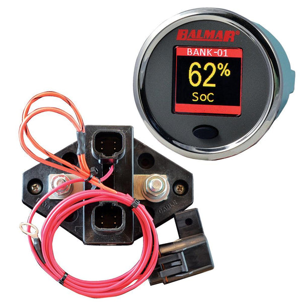 Balmar SG200 Battery Monitor Kit w/Display Shunt  10M Cable - 12-48 VDC [SG200] - Essenbay Marine
