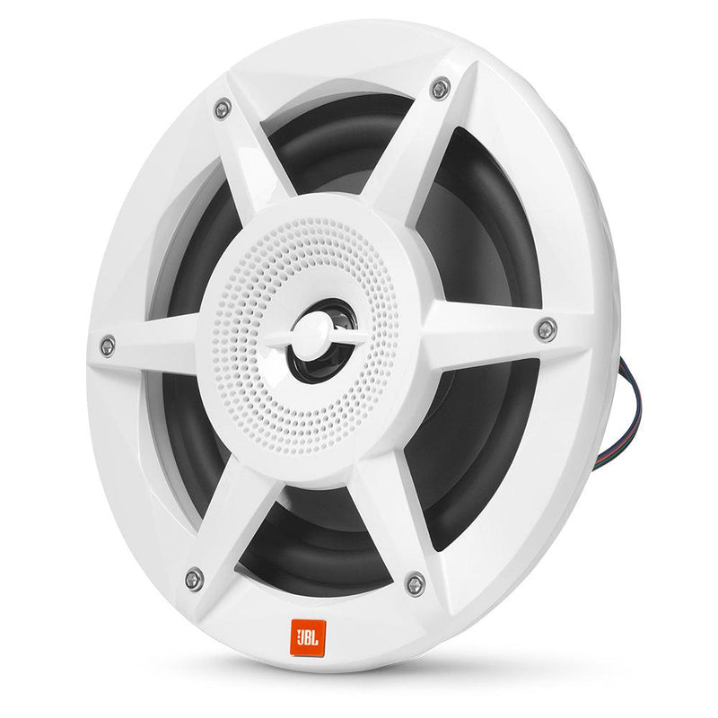 JBL 6.5" Coaxial Marine RGB Speakers - White STADIUM Series [STADIUMMW6520AM] - Essenbay Marine