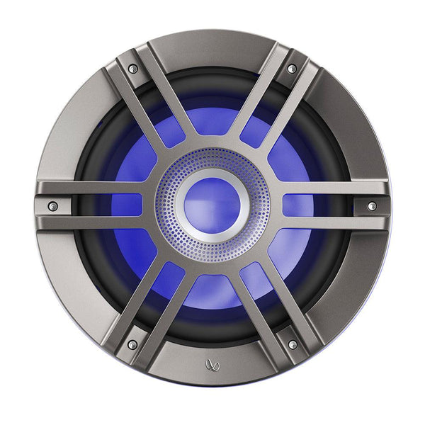 Infinity 10" Marine RGB Kappa Series Speakers - Titanium/Gunmetal [KAPPA1050M] - Essenbay Marine