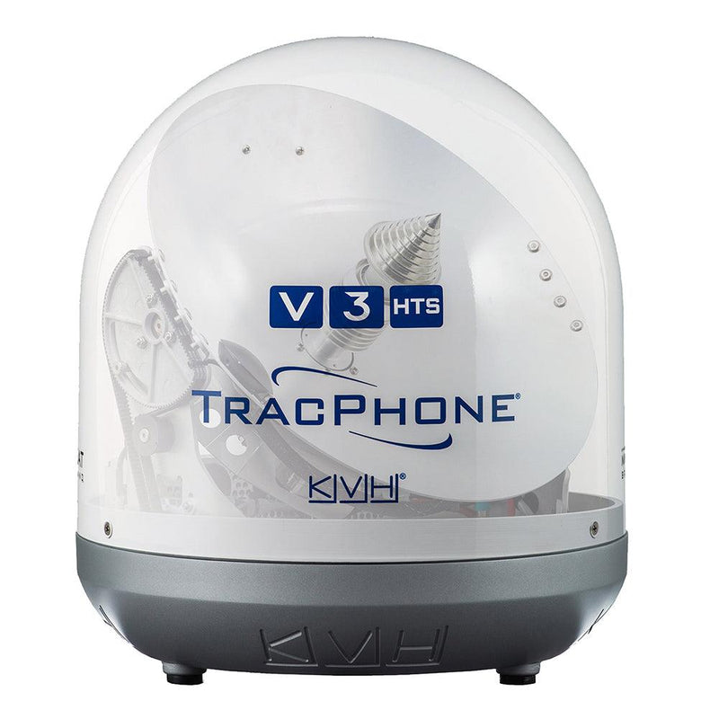 KVH TracPhone V3-HTS Ku-Band 14.5" mini-VSAT [01-0418-11] - Essenbay Marine