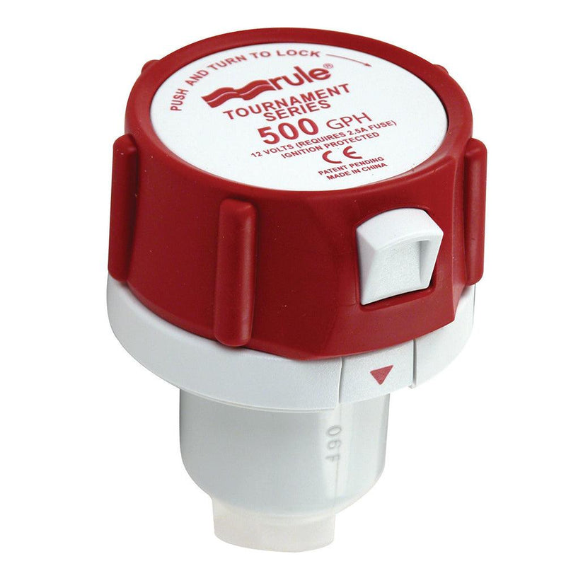 Rule 500 GPH Replacement Motor Cartridge f/Tournament Series Pumps [45DR] - Essenbay Marine