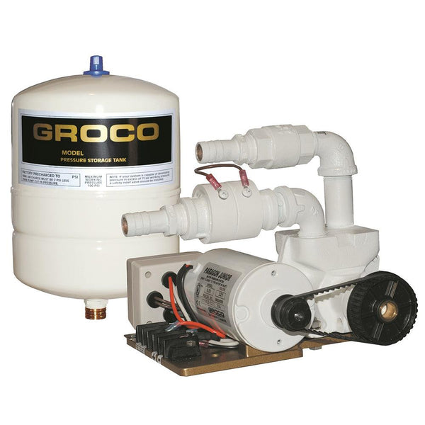 GROCO Paragon Junior 12v Water Pressure System - 1 Gal Tank - 7 GPM [PJR-A 12V] - Essenbay Marine