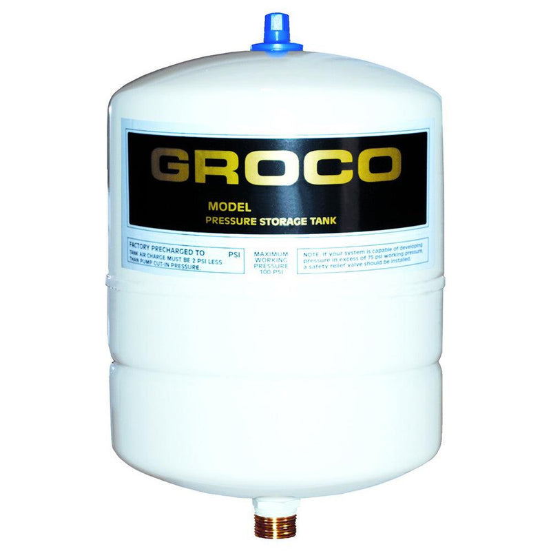 GROCO Pressure Storage Tank - 0.5 Gallon Drawdown [PST-1] - Essenbay Marine