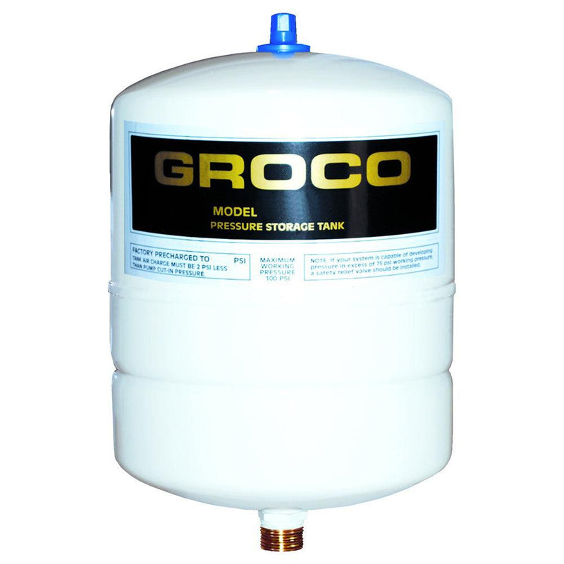 GROCO Pressure Storage Tank - 1.4 Gallon Drawdown [PST-2] - Essenbay Marine