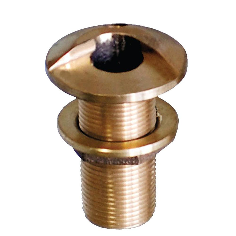 GROCO 1" Bronze High Speed Thru-Hull Fitting w/Nut [HSTH-1000-W] - Essenbay Marine