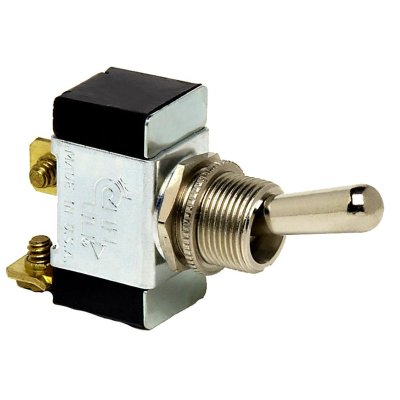 Cole Hersee Heavy-Duty Toggle Switch SPST Off-(On) 2 Screw [55020-BP] - Essenbay Marine