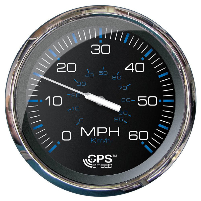 Faria Chesapeake Black 5" Studded Speedometer - 60 MPH (GPS) [33761] - Essenbay Marine