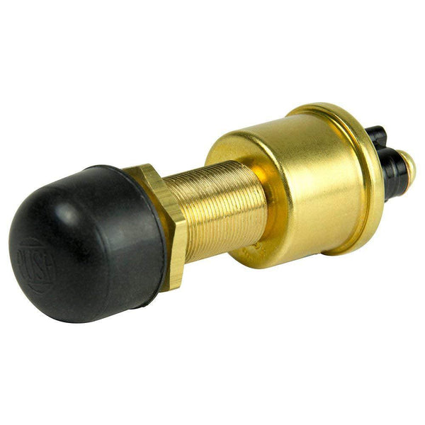 Cole Hersee Heavy Duty Push Button Switch w/Rubber Cap SPST Off-On 2 Screw - 35A [M-626-BP] - Essenbay Marine