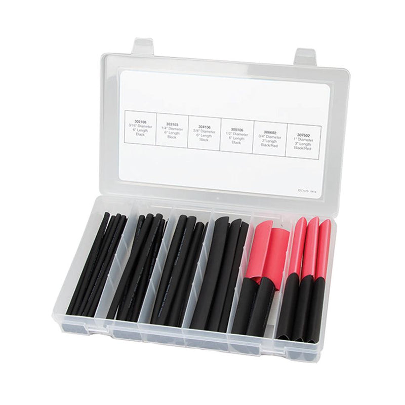 Ancor 47-Piece Adhesive Lined Heat Shrink Tubing Kit [330101] - Essenbay Marine